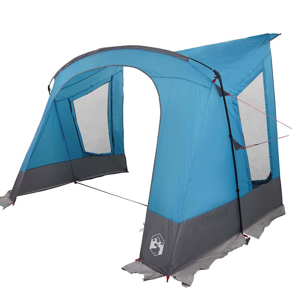 Vidaxl caravan tent met dak met opslag blauw 410 x 275 x 245 cm