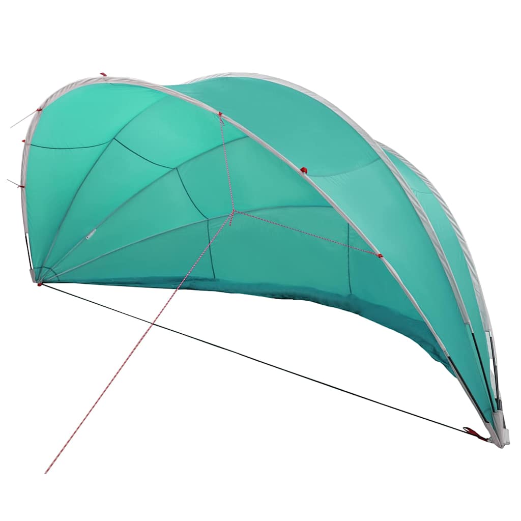 Vidaxl pooldome blauw 430 x 430 x 210 cm 185t polyester met pu-coating