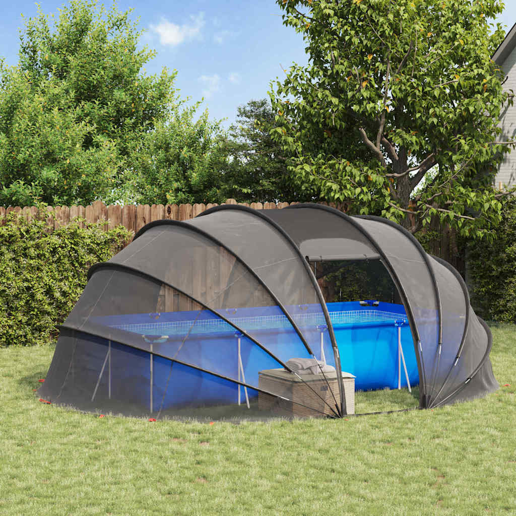 Vidaxl zwembad tent koepel doorzichtig 538 x 440 x 204 cm