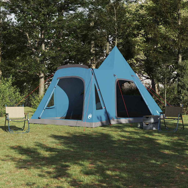 Vidaxl teepee tent 5-person 5-persoons blauw