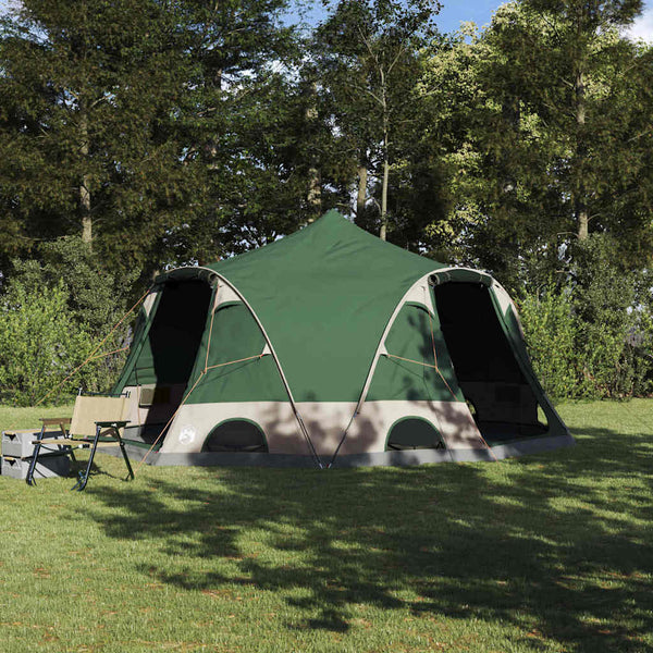 Vidaxl dome tent voor 4 personen 4-persoons groen
