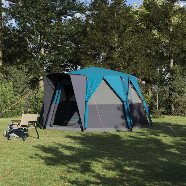 Vidaxl cabinetent 6-personen 6-persoons blauw