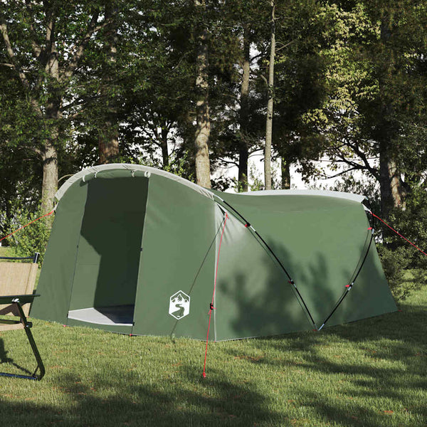 Vidaxl tunnel tent 4-person 4-persoons groen en wit