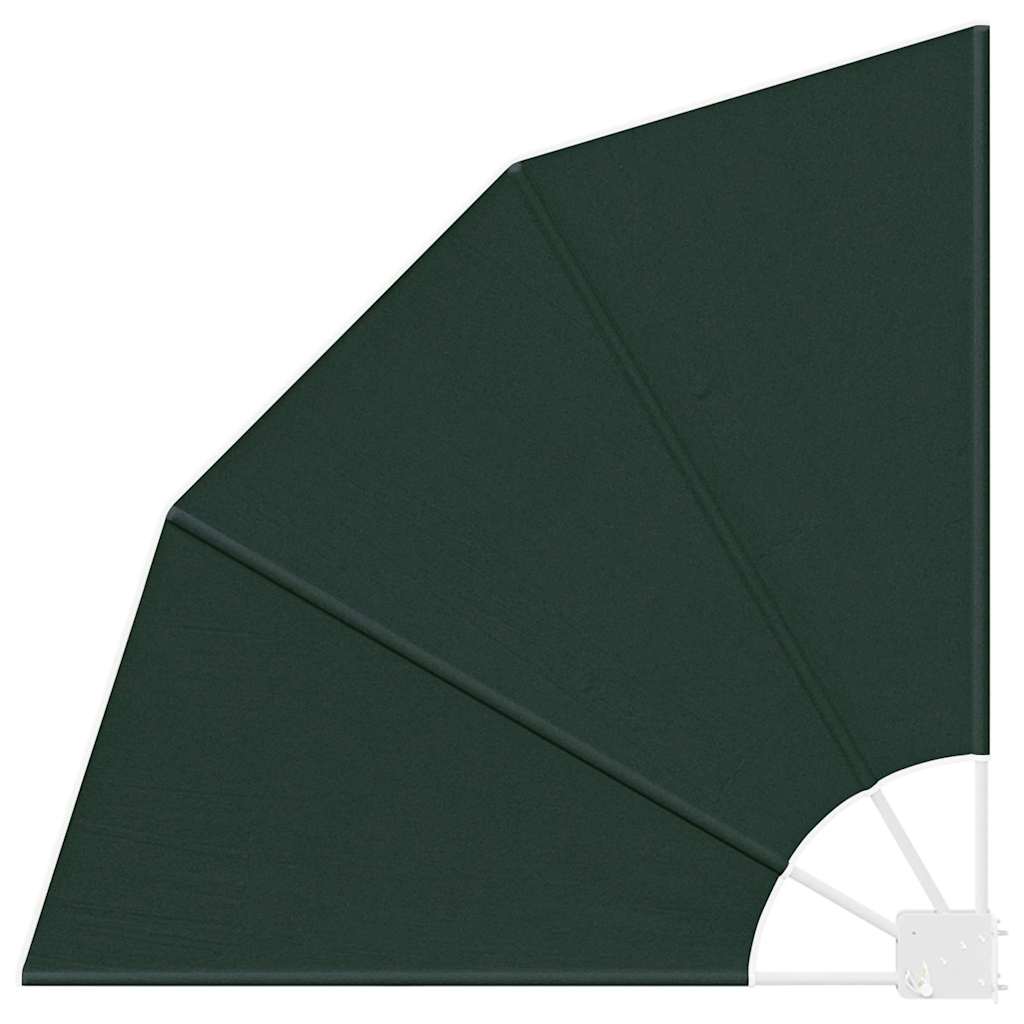 Vidaxl balkon privacy scherm donkergroen 115 x 115 cm polyester