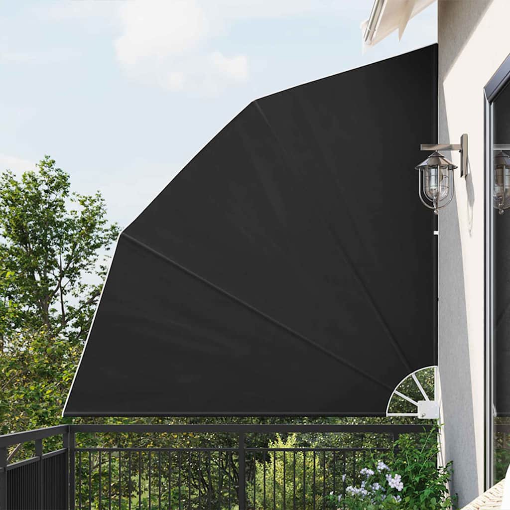 Vidaxl balkon privacy scherm antraciet 210 x 210 cm polyester