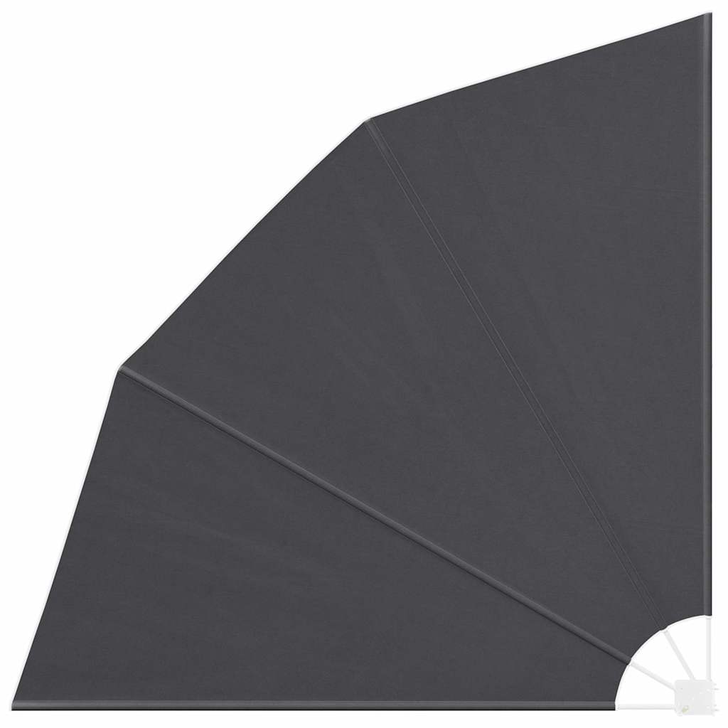 Vidaxl balkon privacy scherm antraciet 210 x 210 cm polyester