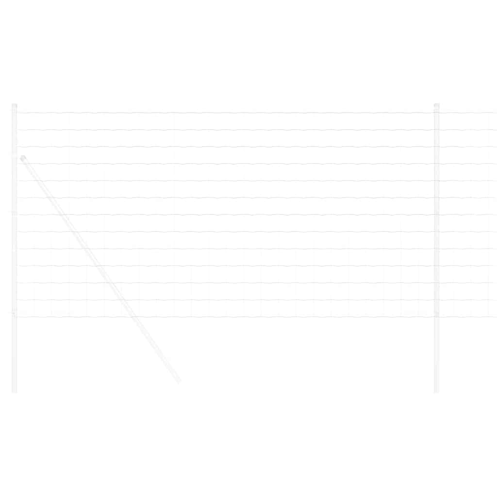 Vidaxl euro hek 1,6 x 10 m pvc-gecoat ijzer