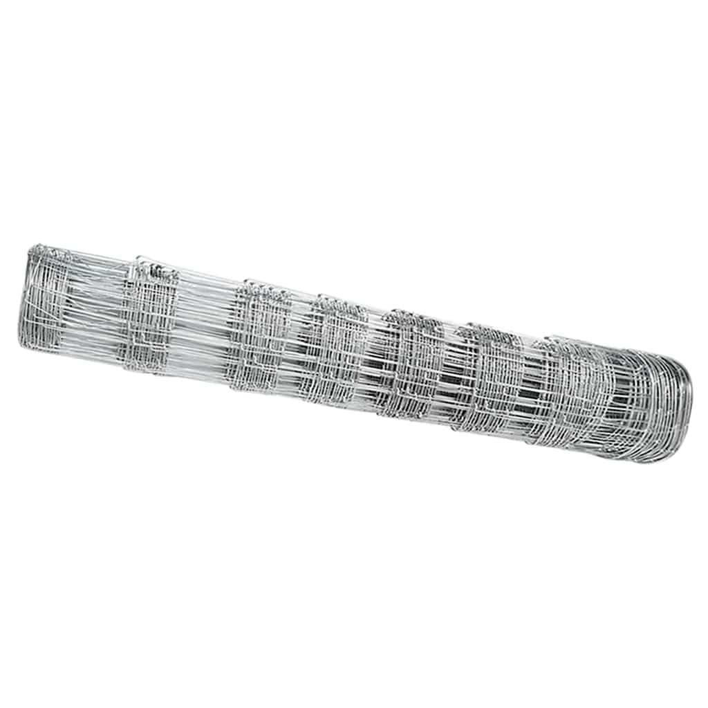 Vidaxl weidehekwerk zilver 50 x 0,8 m gegalvaniseerd staal