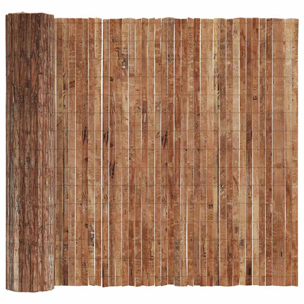 Vidaxl schorsschutting bruin 400 x 125cm schors