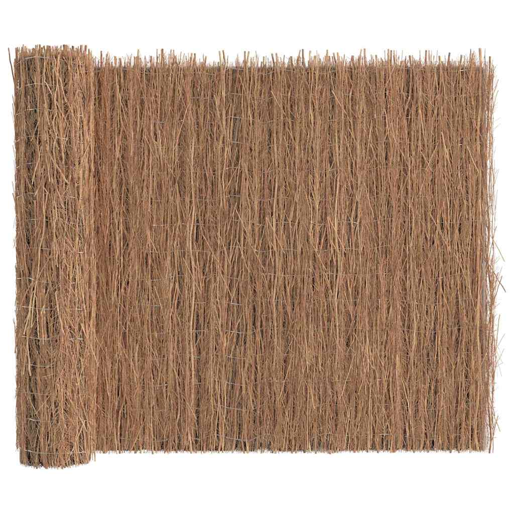 Vidaxl rijshoutschutting bruin 600 x 150 cm brouw