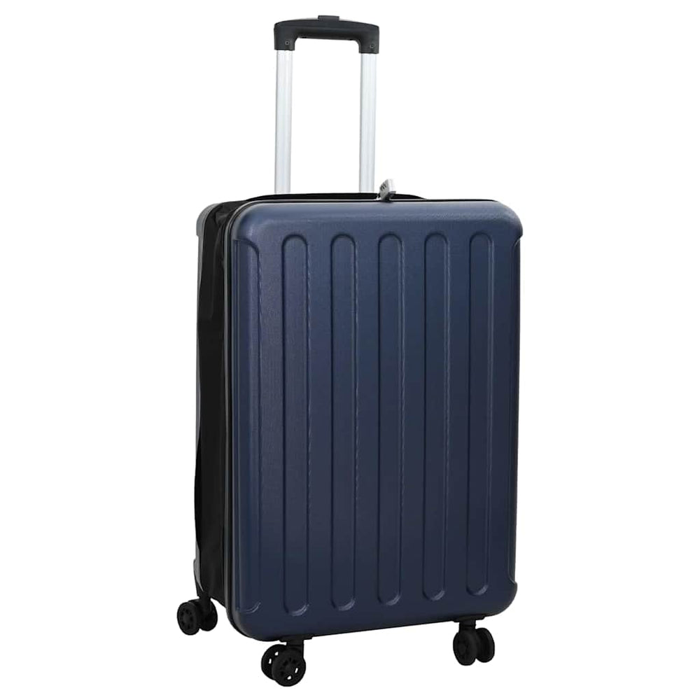 Vidaxl koffer met slot donkerblauw 43 x 27 x 66 cm abs kunststof