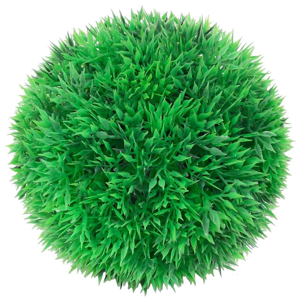 Vidaxl kunstbuxusballen met led-verlichting 4 st 12 cm groen