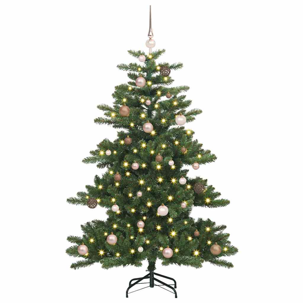 Vidaxl kunstmatige inklapbare kerstboom groen 150 cm pvc en staal