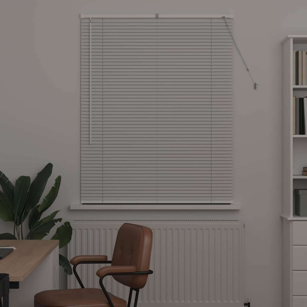 Vidaxl venetiaanse jaloezieën wit 130 x 100 cm aluminium
