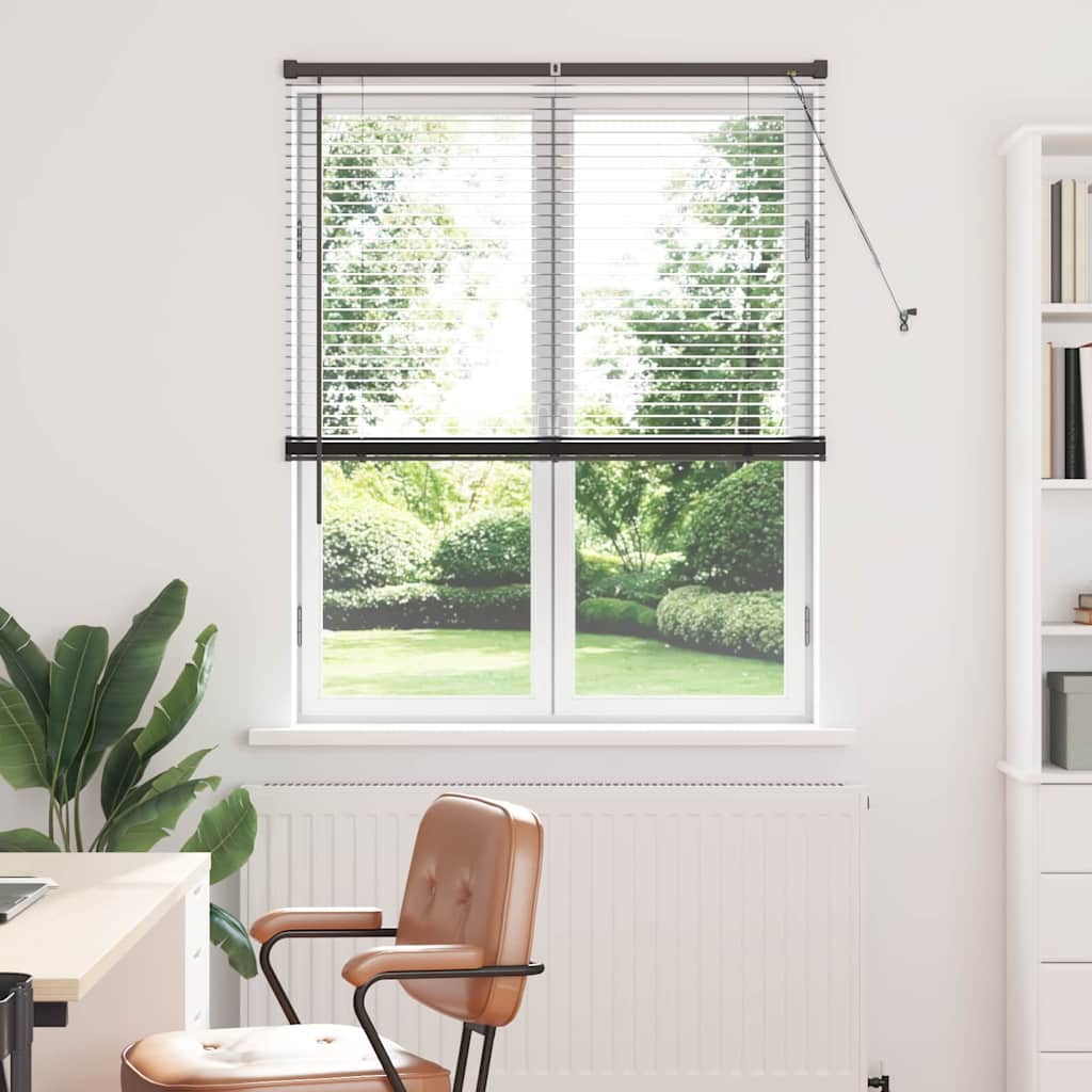 Vidaxl venetiaanse jaloezieën zwart 175 x 100 cm aluminium