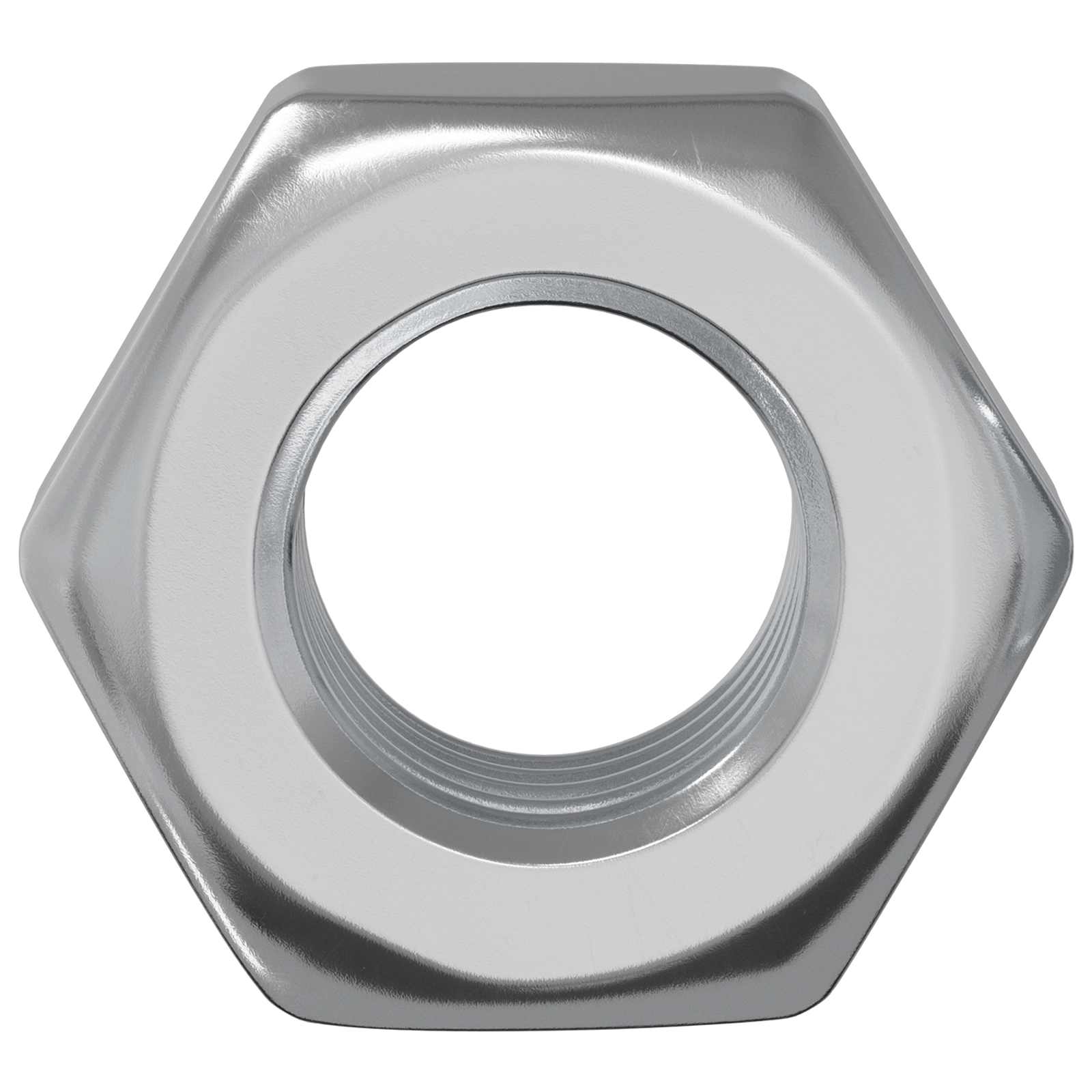 Vidaxl zeshoekige moeren 3600 pcs zilver ijzer