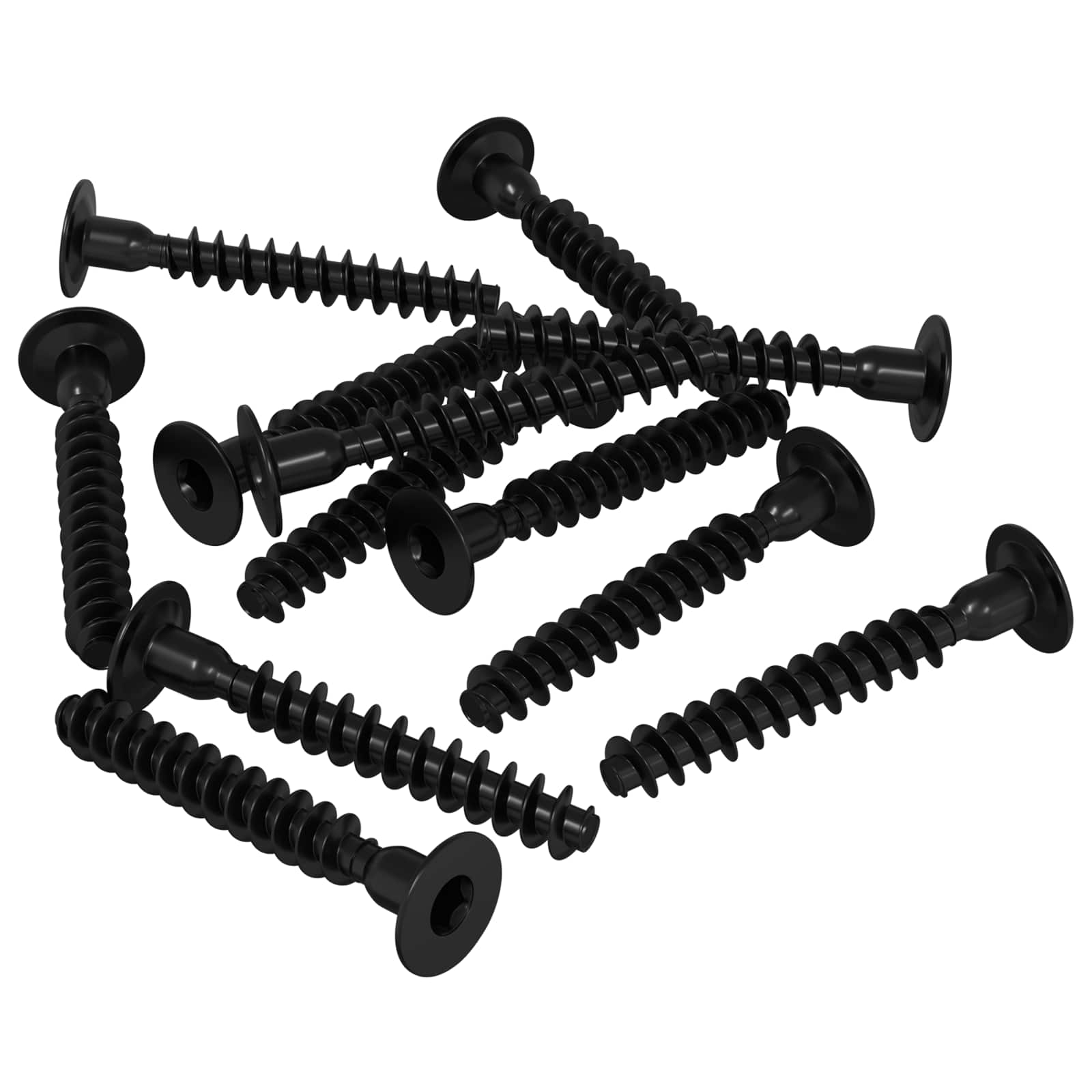Vidaxl socket cap head schroef 5143 st zwart ijzer