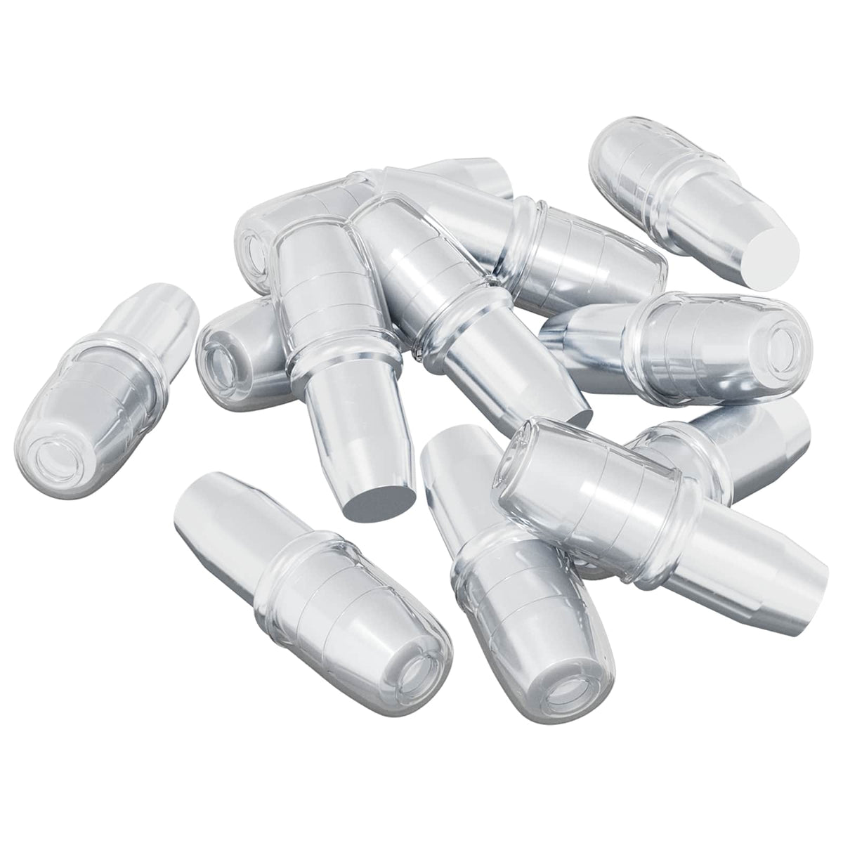 Vidaxl plankhaak 12 zilver 7 x 16 mm ijzer