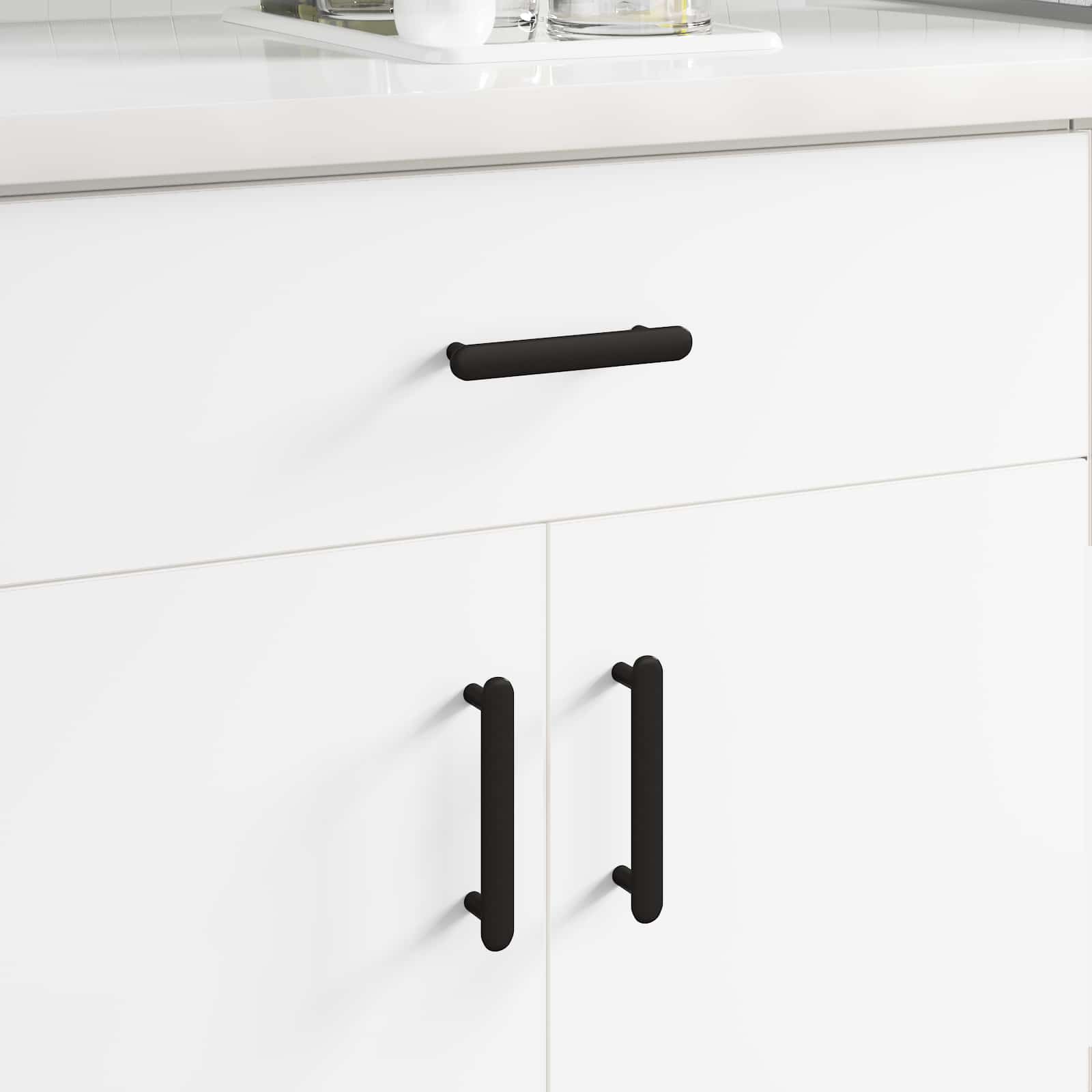Vidaxl kasthandgreep 474 pcs zwart 121 x 16.6 x 28.3 mm ijzer