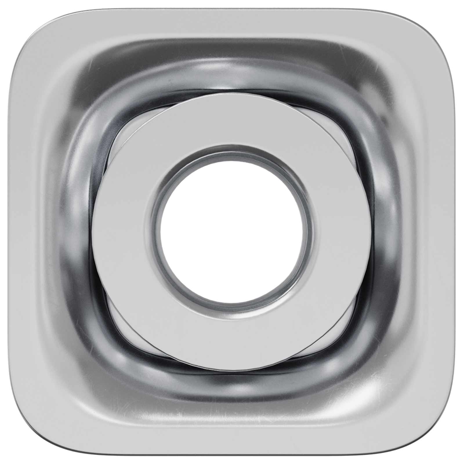 Vidaxl draadbuis invoeg 1818 pcs zwart en zilver 15,8 x 15,8 x 22,5 mm