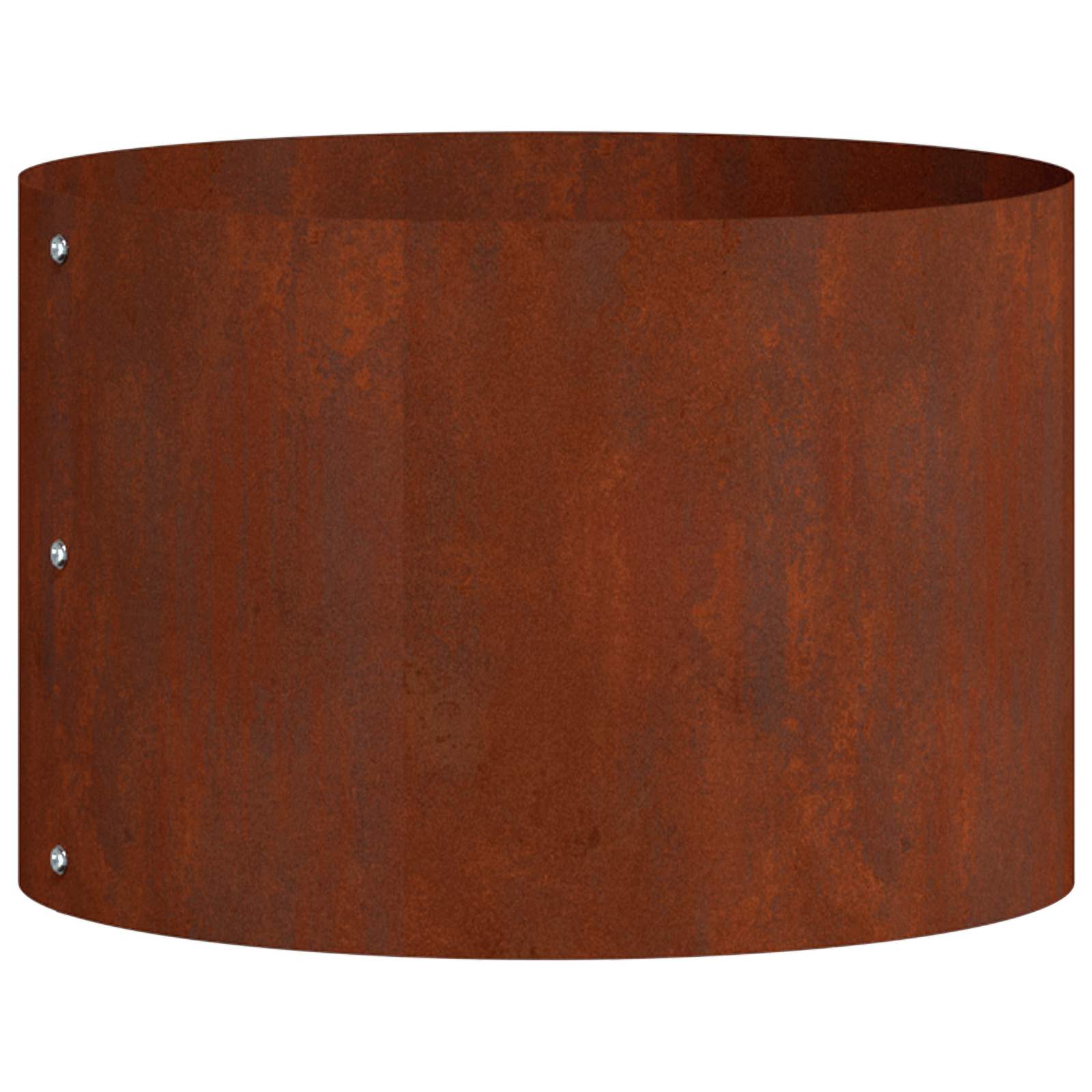 Vidaxl plantenring 5 pcs bruin 30 x 30 x 20 cm cortenstaal