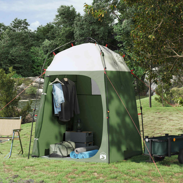 Vidaxl instant tent 2-person quick-release 2-persoons groen