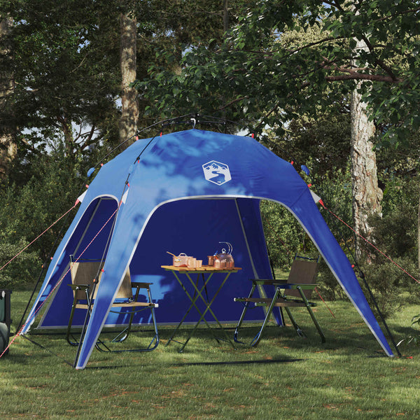 Vidaxl instant tent 4-person quick-release 4-persoons azure blauw