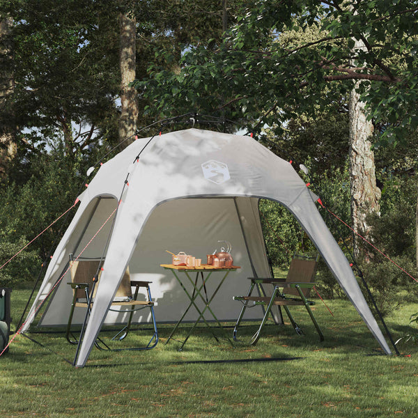 Vidaxl instant tent 4-person quick-release 4-persoons grijs