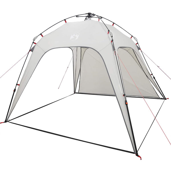 Vidaxl instant tent 4-person quick-release 4-persoons grijs