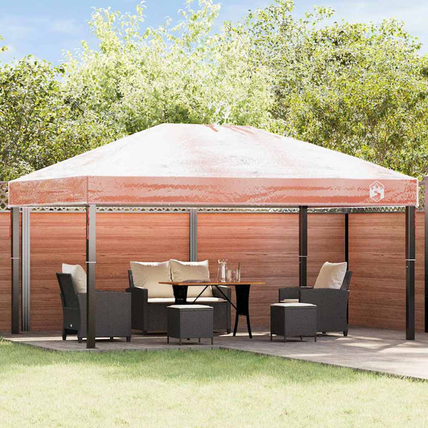Vidaxl gazebo dekking vervanging 400 x 300 x 32 cm transparant pvc