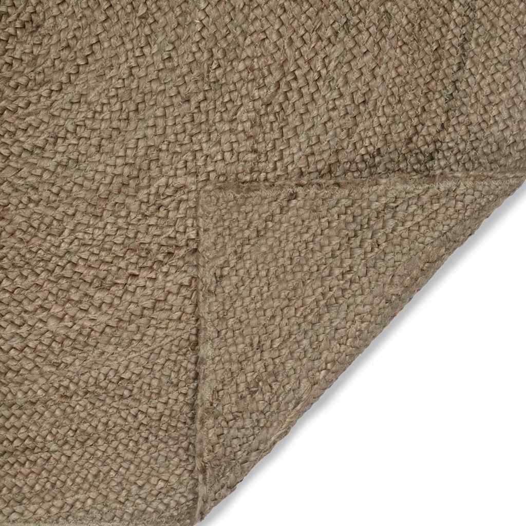 Vidaxl vloerkleden grijs 200 x 200 cm jute