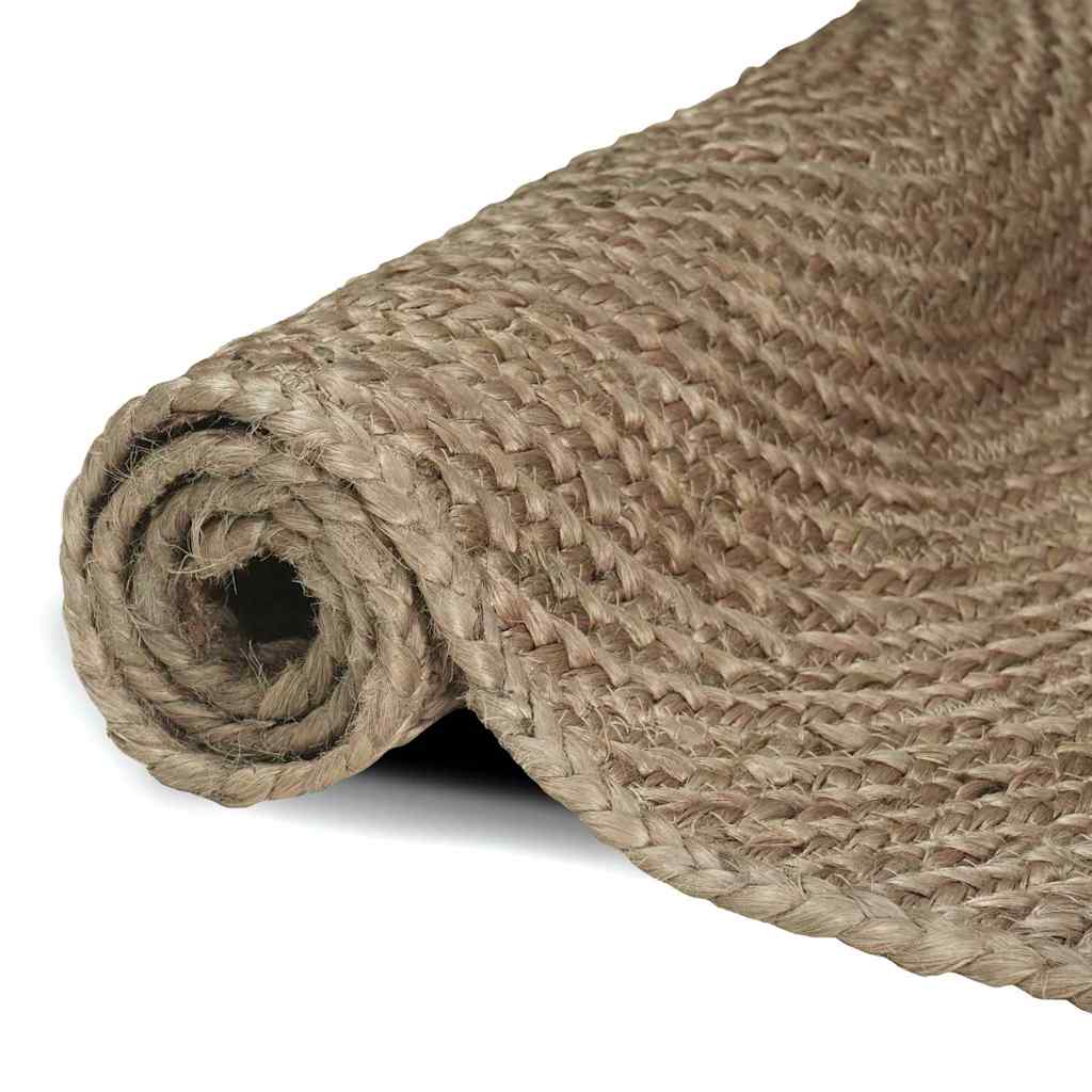 Vidaxl vloerkleden grijs 200 x 200 cm jute