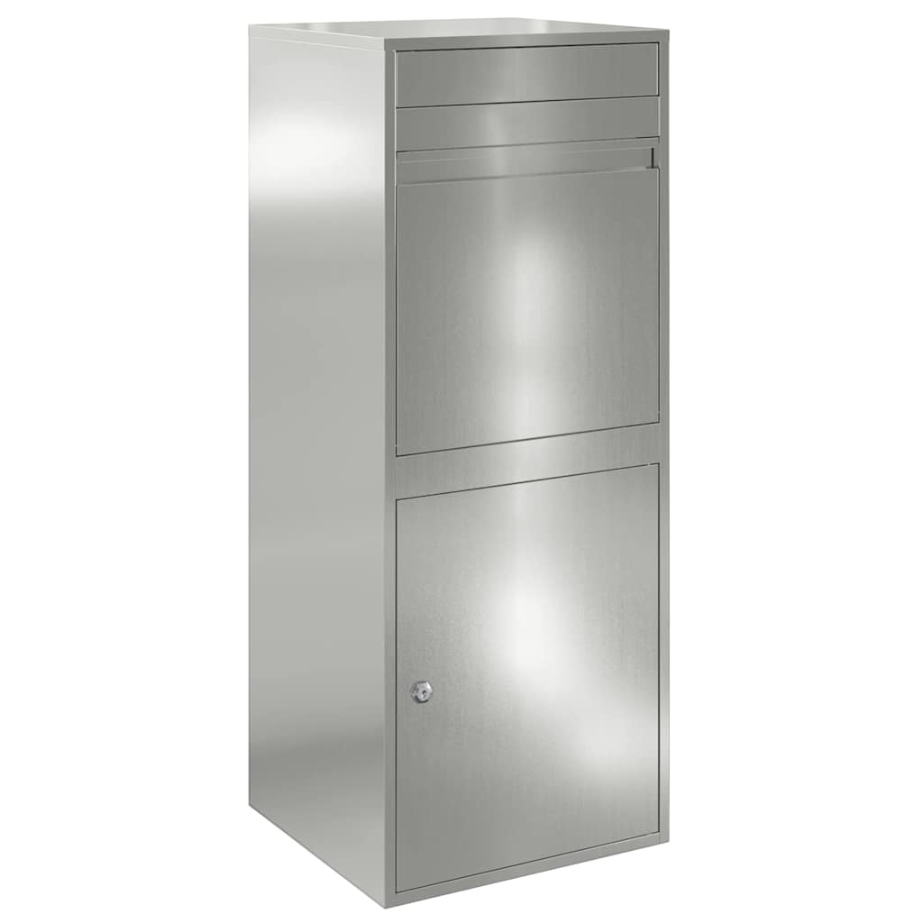 Vidaxl pakket inwerp box zwart 41 x 38 x 103 cm gegalvaniseerd staal