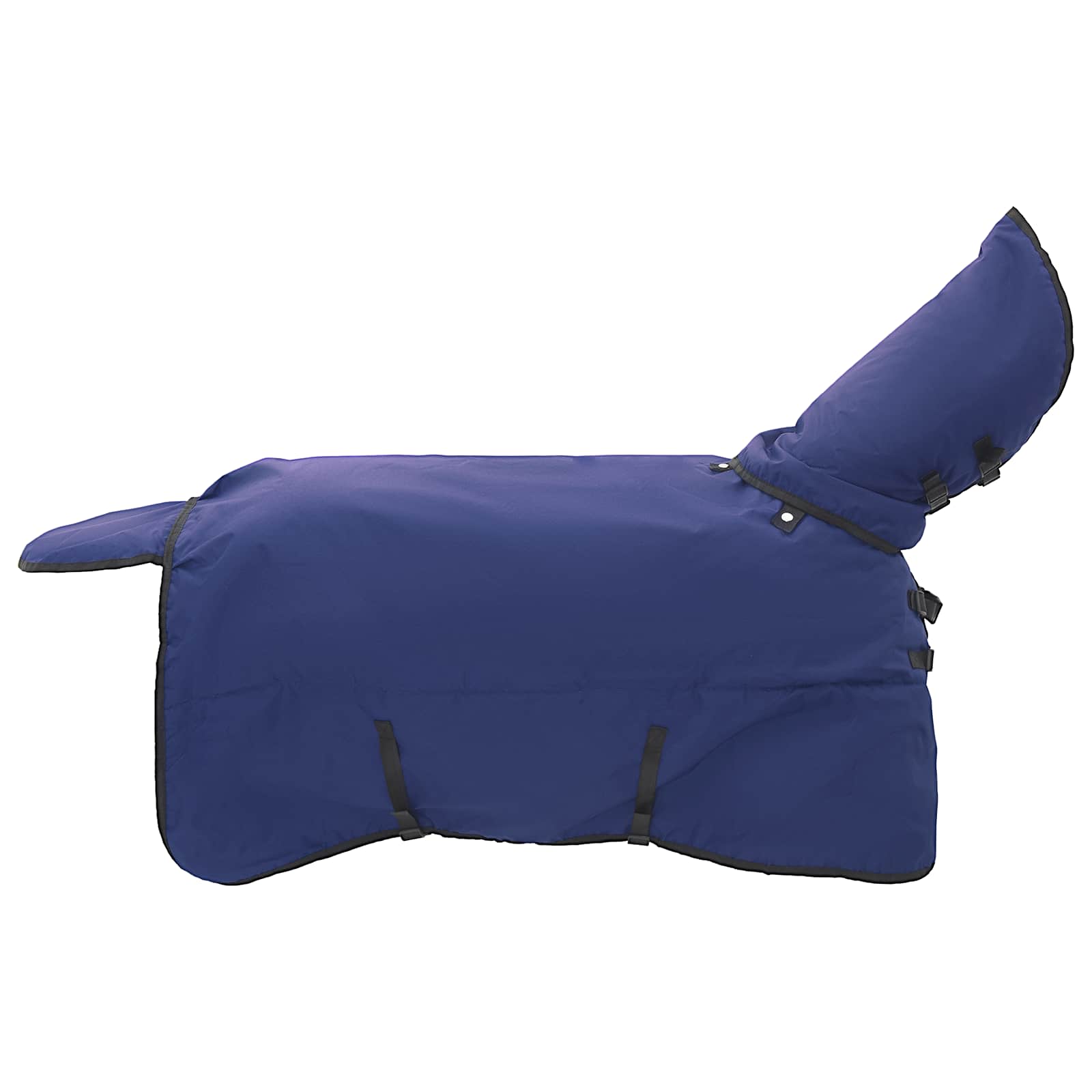Vidaxl paardendeken volle marineblauw 95 cm polyester