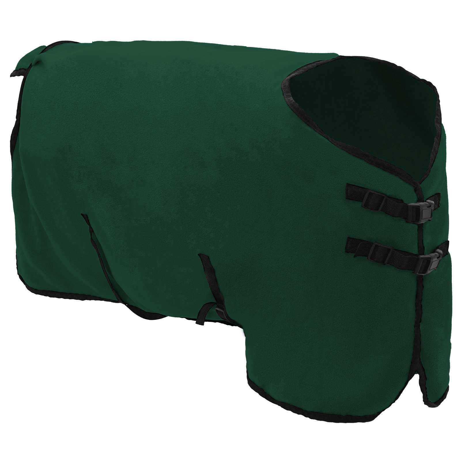 Vidaxl paardendeken volledig donkergroen 115 cm polyester fleece