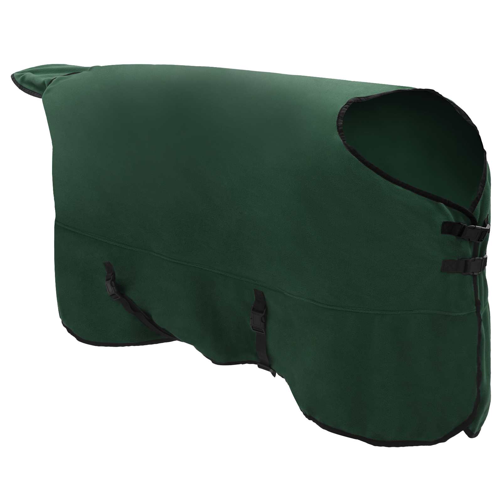 Vidaxl paardendeken volledig donkergroen 165 cm polyester fleece
