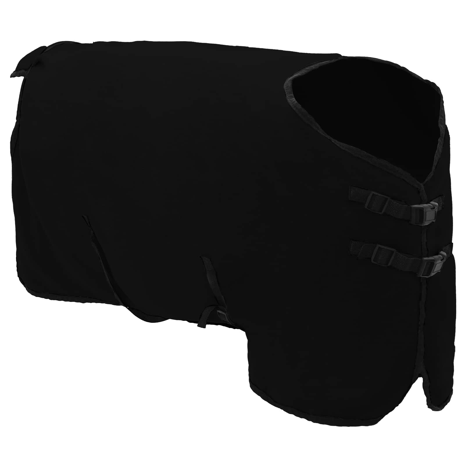 Vidaxl paardendeken zwart 85 cm polyester fleece