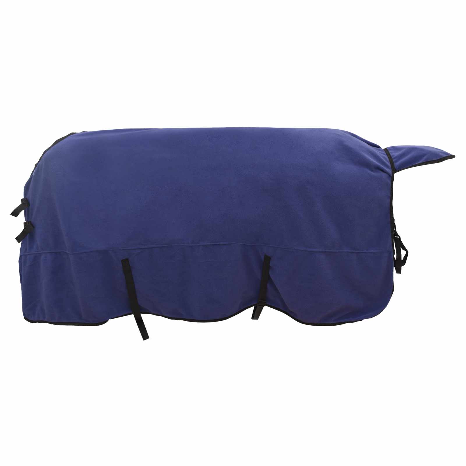 Vidaxl paardendeken marineblauw 165 cm polyester fleece