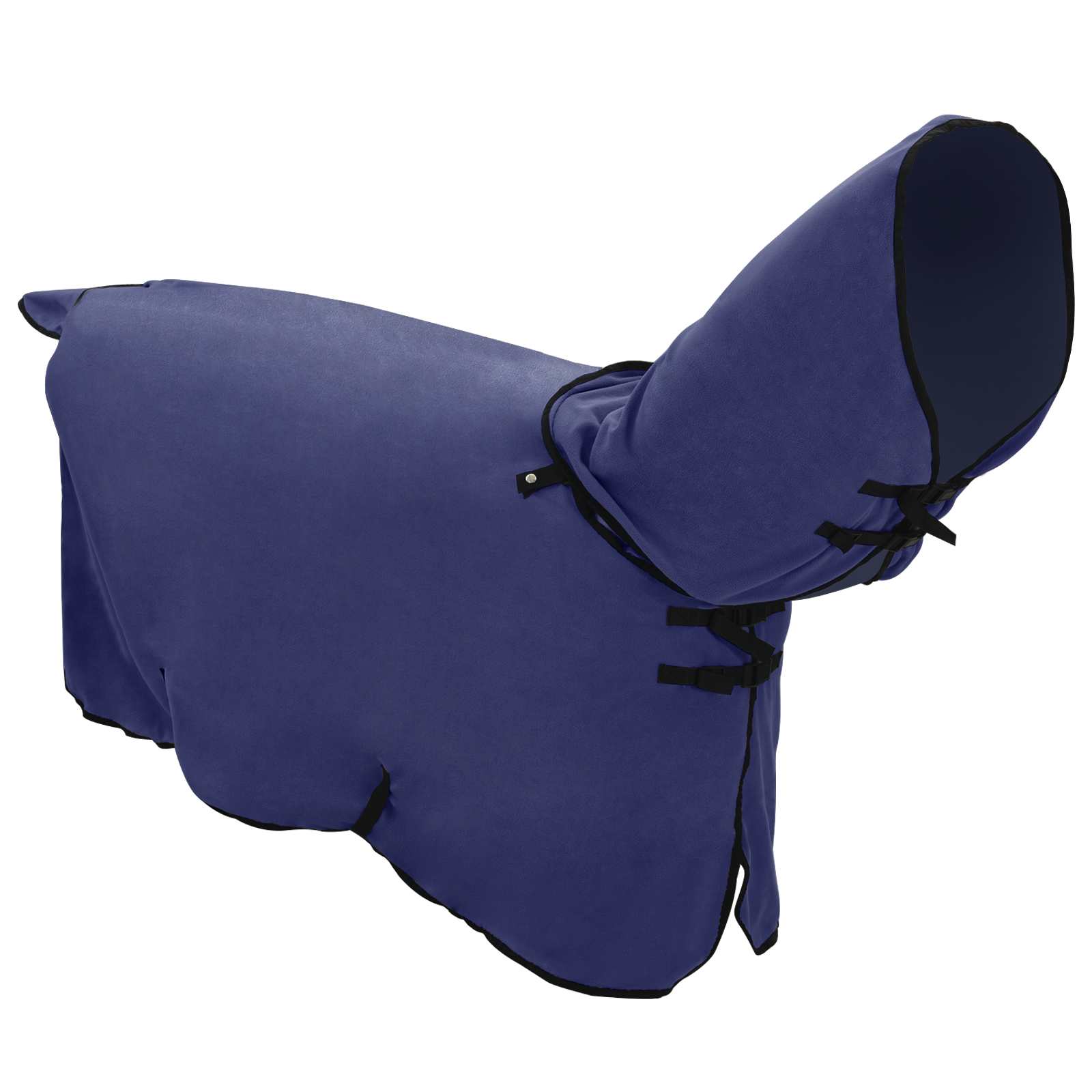 Vidaxl paardendeken marineblauw 85 cm polyester fleece