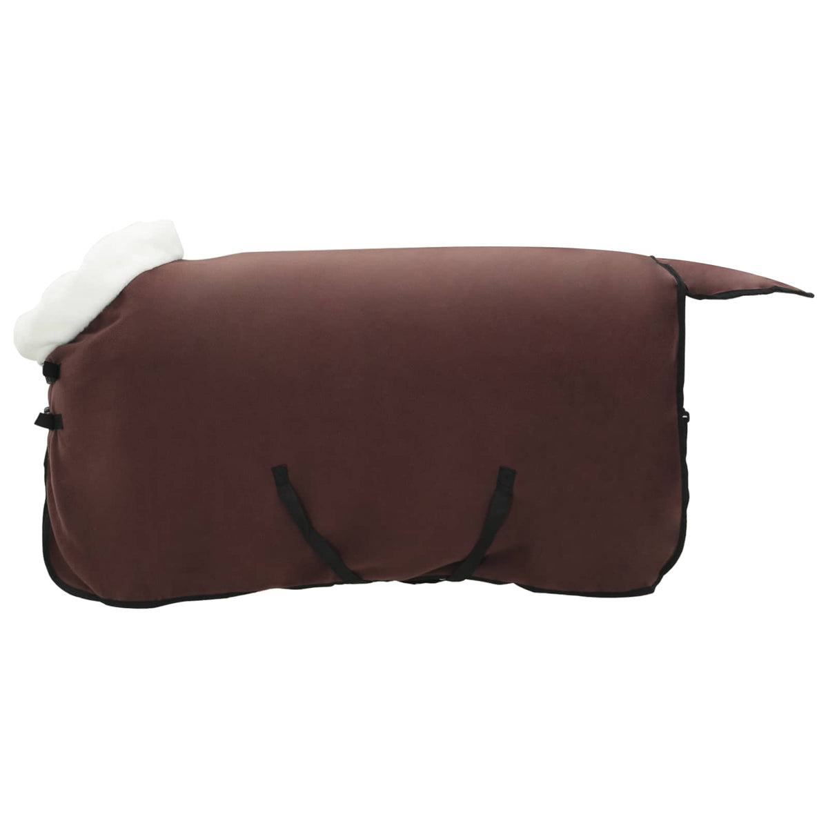 Vidaxl paardendeken volledig donkerbruin 75 cm polar fleece