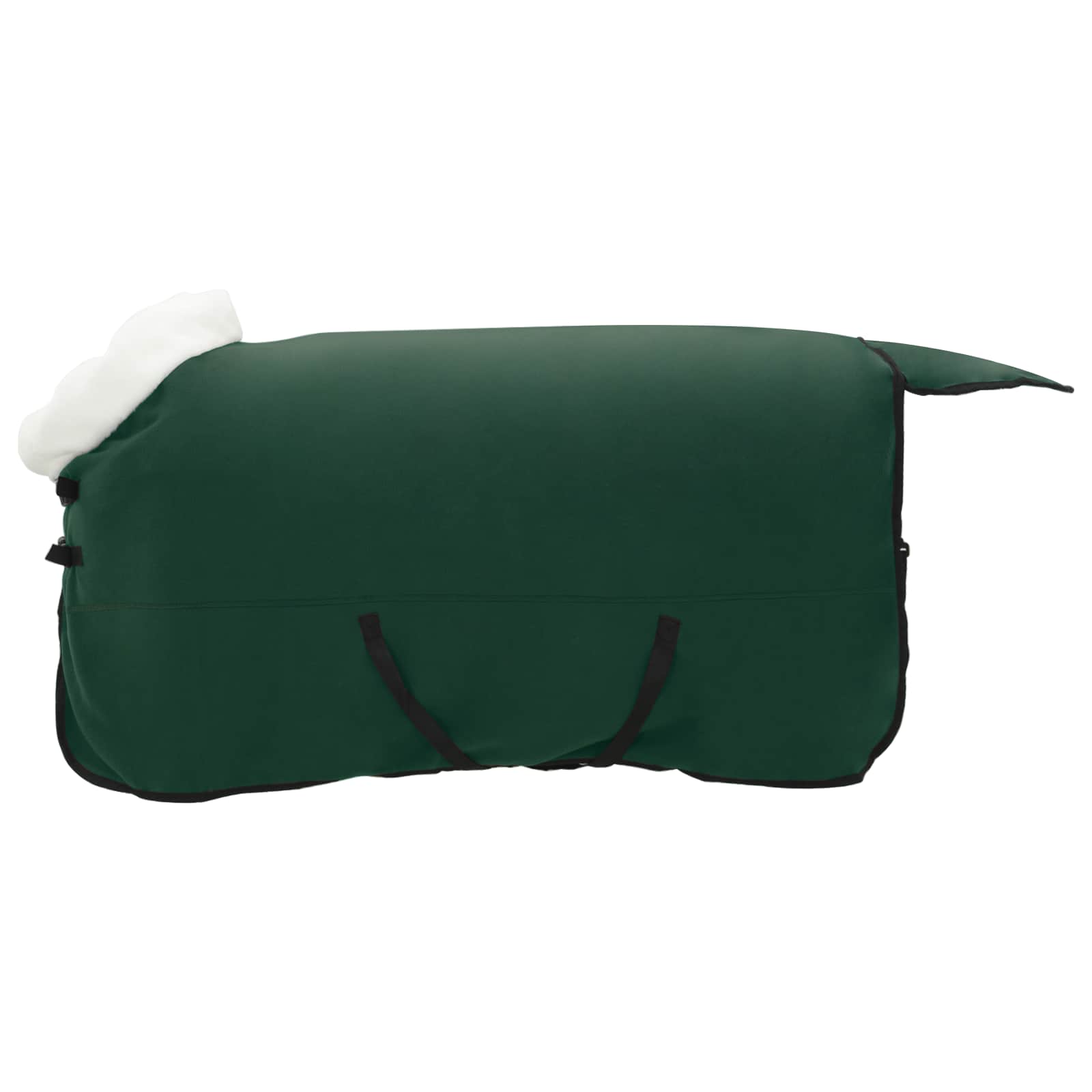Vidaxl paardendeken volledig donkergroen 145 cm polar fleece