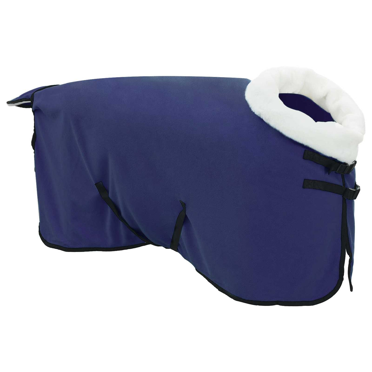 Vidaxl paardendeken marineblauw 75 cm polar fleece