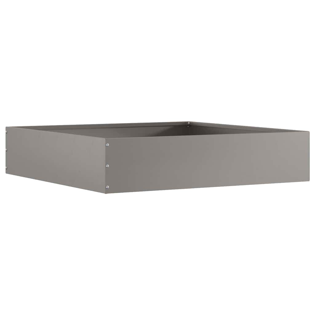 Vidaxl gazonrand 60 x 60 x 13 cm roestkleurig