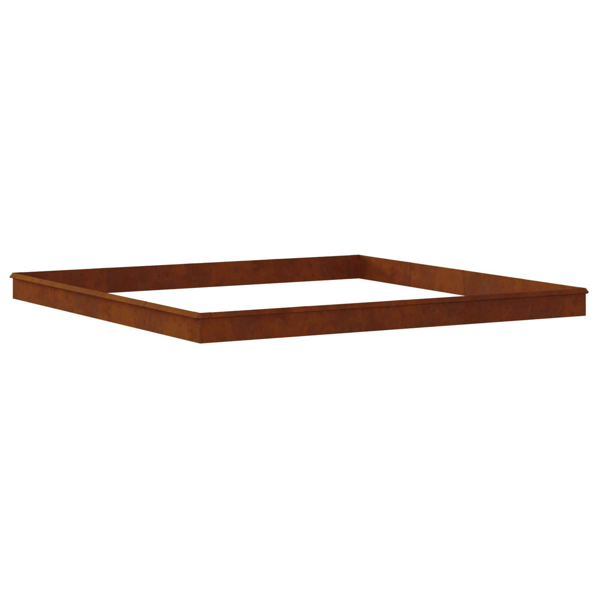 Vidaxl slakkenhekken 20 st 100 x 3,5 x 25 cm weervast staal roestig