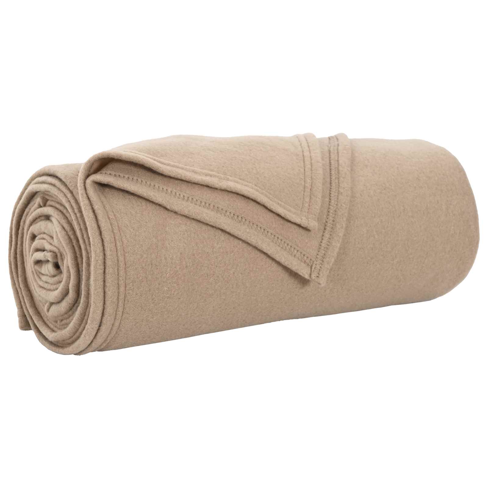 Vidaxl kleden 24 pcs kameel 170 x 130 cm fleece