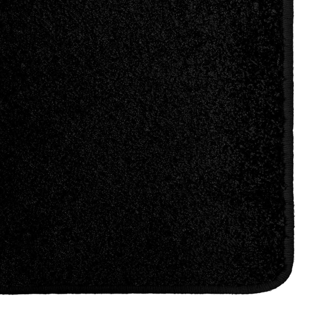 Vidaxl tapijt loper zwart 50 x 300 cm 100% polypropylene tuft