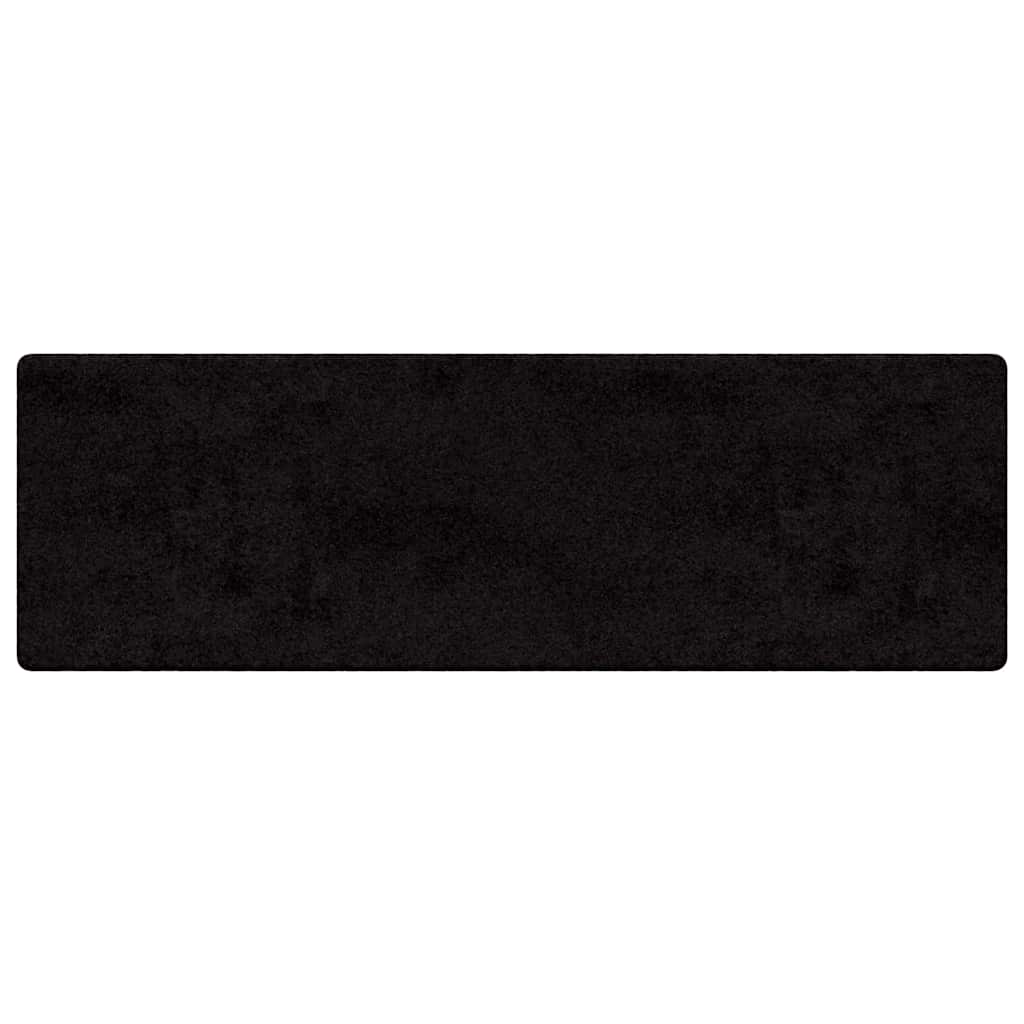 Vidaxl tapijt loper zwart 50 x 300 cm 100% polypropylene tuft