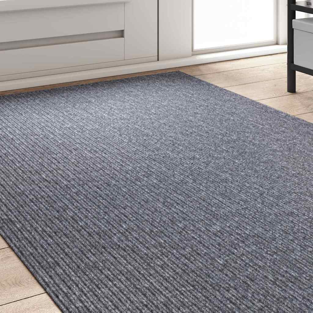 Vidaxl tapijt loper lichtgrijs 100 x 300 cm stof