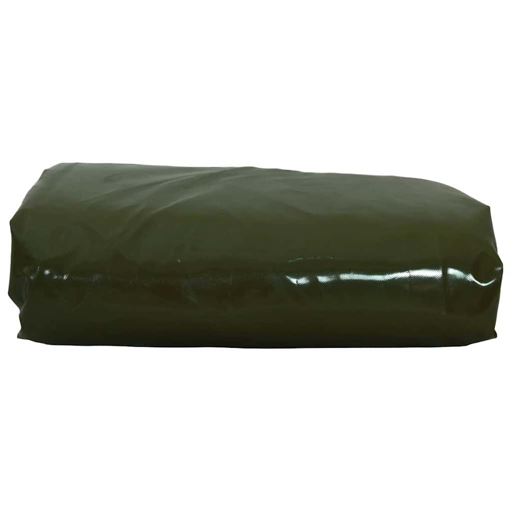 Vidaxl zeil 650g m² olijf groen 1,5 x 2,5 m canvas met pvc-coating