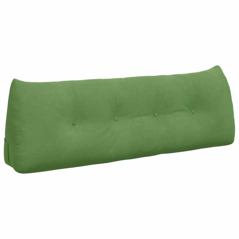 Vidaxl rugkussen lichtgroen 140 x 24 x 50 cm fluweel
